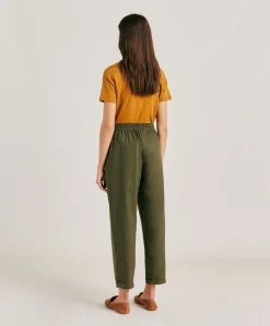 Pantalon En Popeline Idaho - Armee