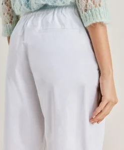 Pantalon Idaho En Popeline - Blanc Optique