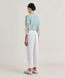Pantalon Idaho En Popeline - Blanc Optique