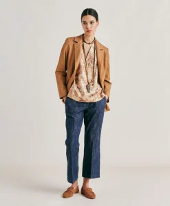 Pantalon Lora Denim - Bleu Jean