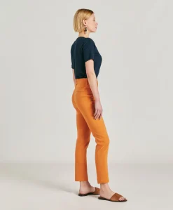 Pantalon Lyon Coton Lin - Papaye