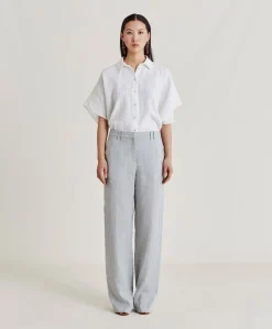 Pantalon Narciso Lin Lurex - Gris
