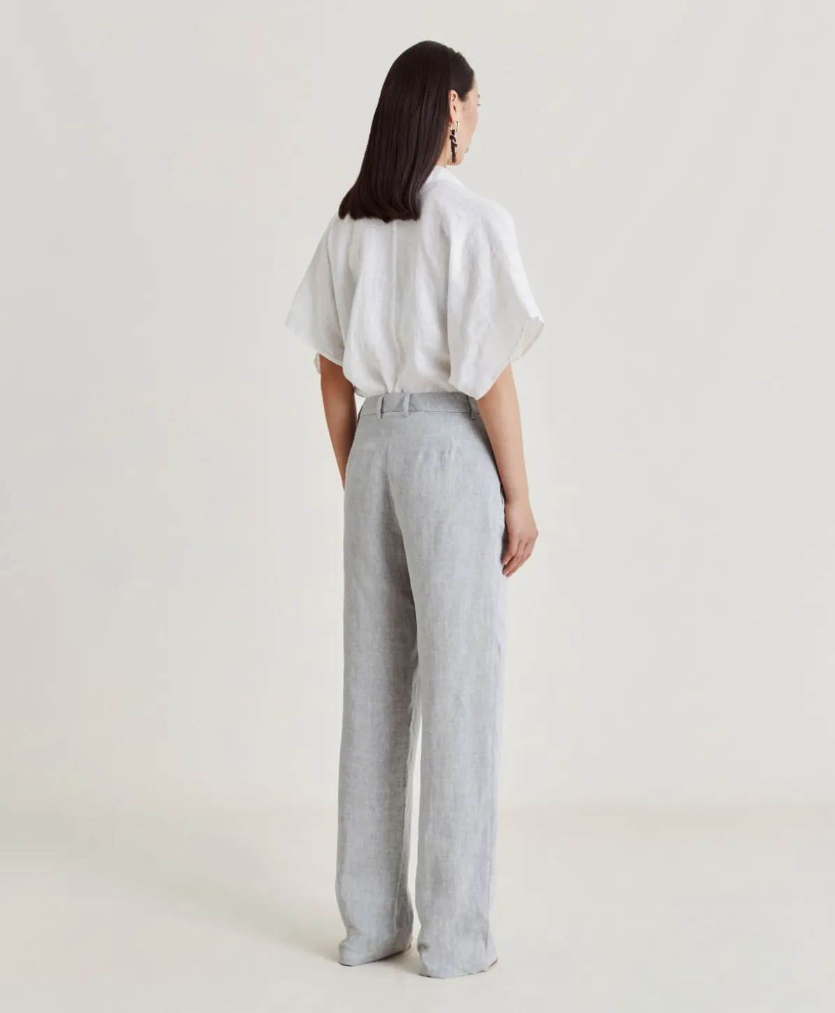 Pantalon Narciso Lin Lurex - Gris