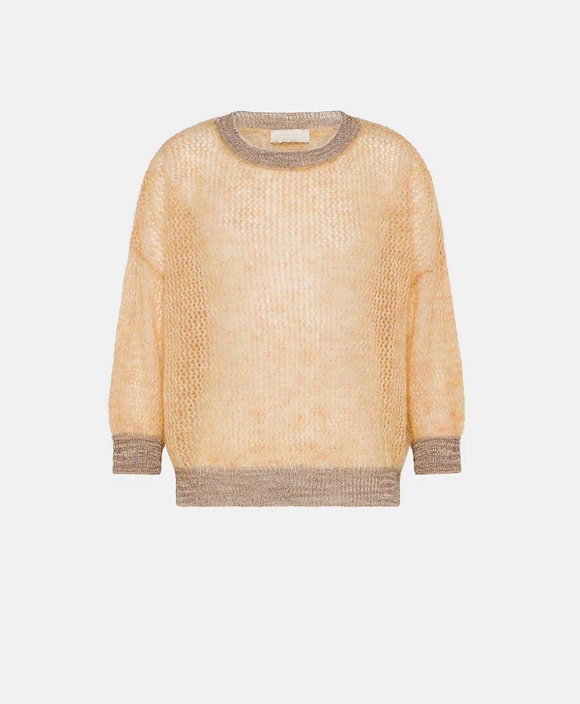Pull Bella En Mohair Doux - Orange