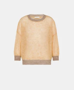 Pull Bella En Mohair Doux - Orange