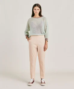 Pull Bella En Mohair Doux - Turquoise
