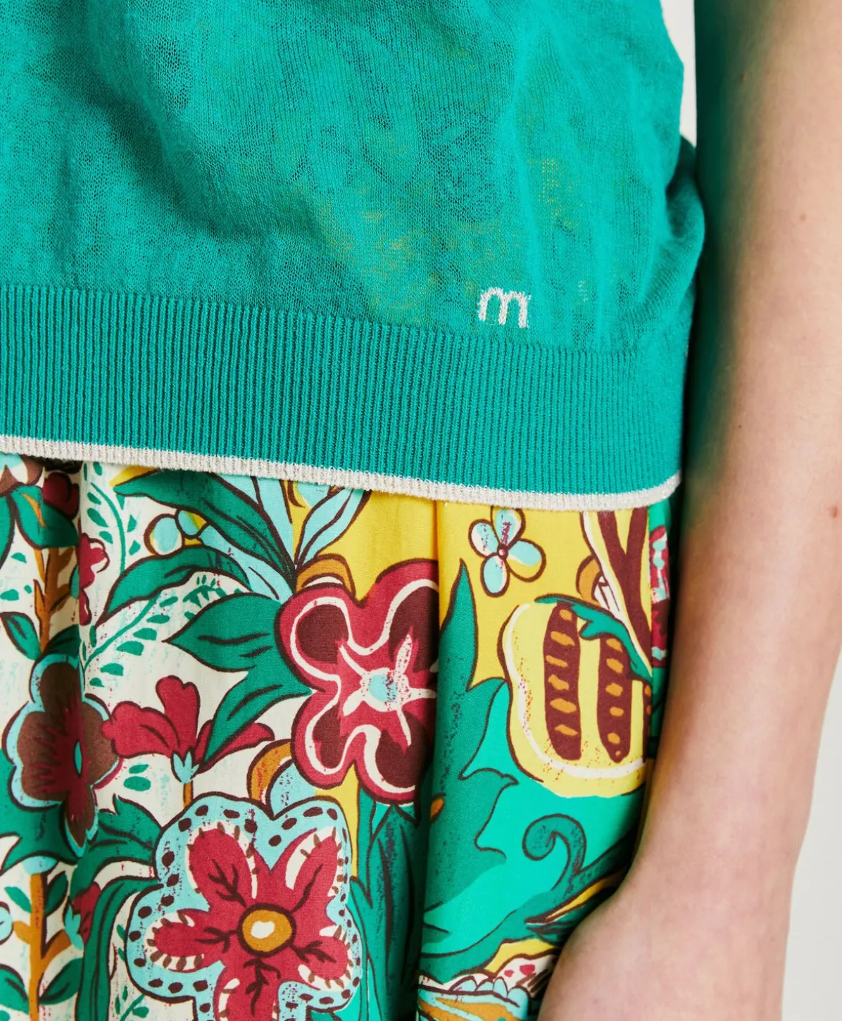 Pull En Lin Edie - Emeraude