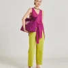 Pull En Lin Graziosa - Cyclamen