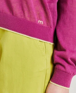 Pull En Lin Rio - Cyclamen