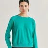 Pull En Lin Rio - Emeraude