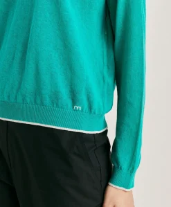 Pull En Lin Rio - Emeraude