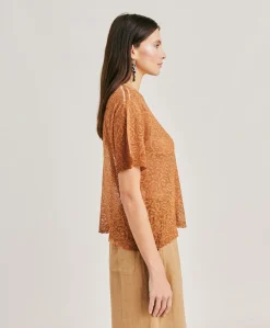 Pull En Lin Sveva - Caramel