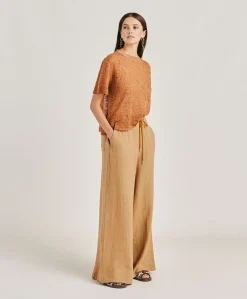 Pull En Lin Sveva - Caramel
