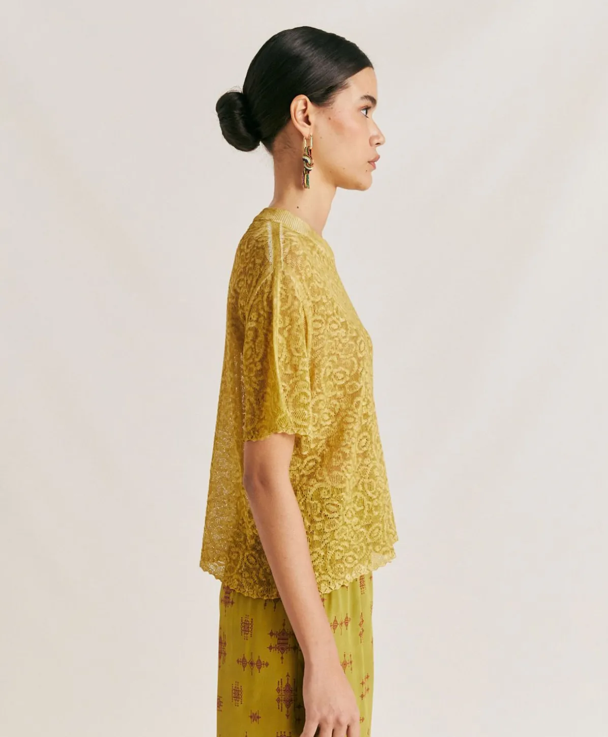 Pull En Lin Sveva - Huile