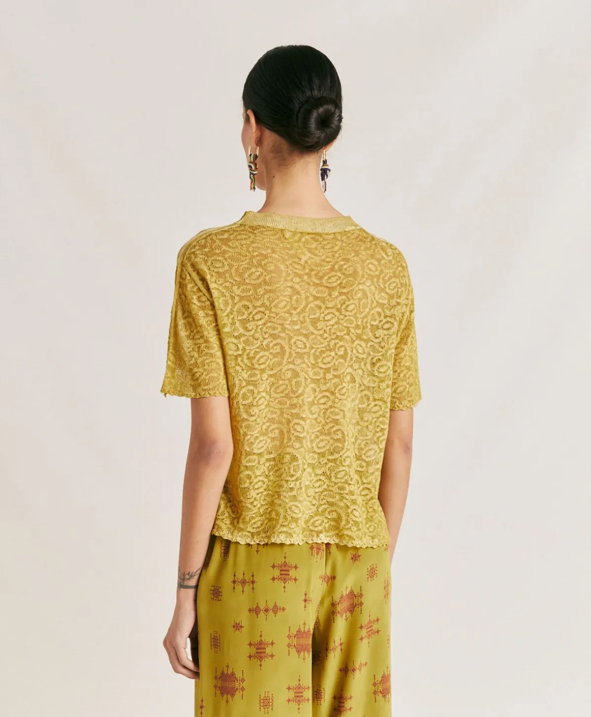 Pull En Lin Sveva - Huile