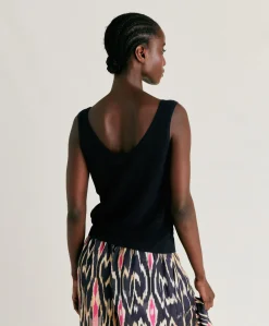 Pull Liccia Nacre Lurex - Bleu Nuit