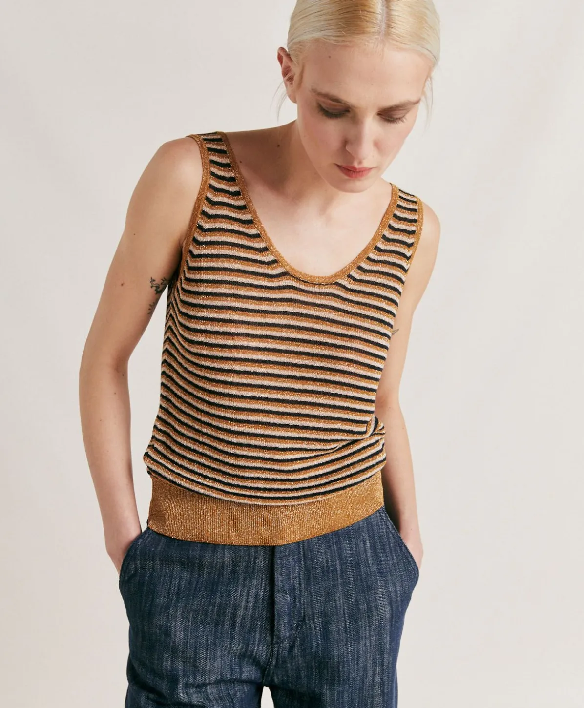 Pull Raye Nacre Liccia - Multicolore