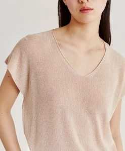 Pull Suzanna Perlata Lurex - Poudre