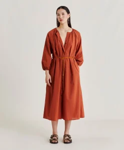 Robe Caldes Avec Voile De Coton - Coccio