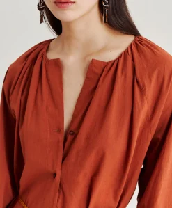 Robe Caldes Avec Voile De Coton - Coccio