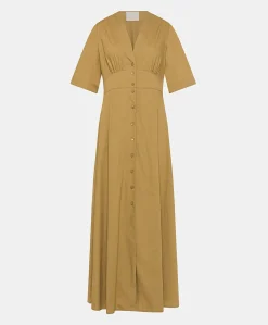 Robe En Popeline Martinella - Sable