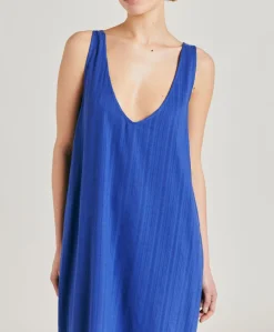 Robe Gaze Cataria - Bluette