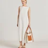 Robe Gaze Cataria - Creme