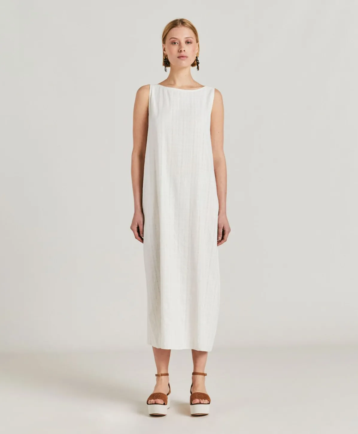 Robe Gaze Cataria - Creme