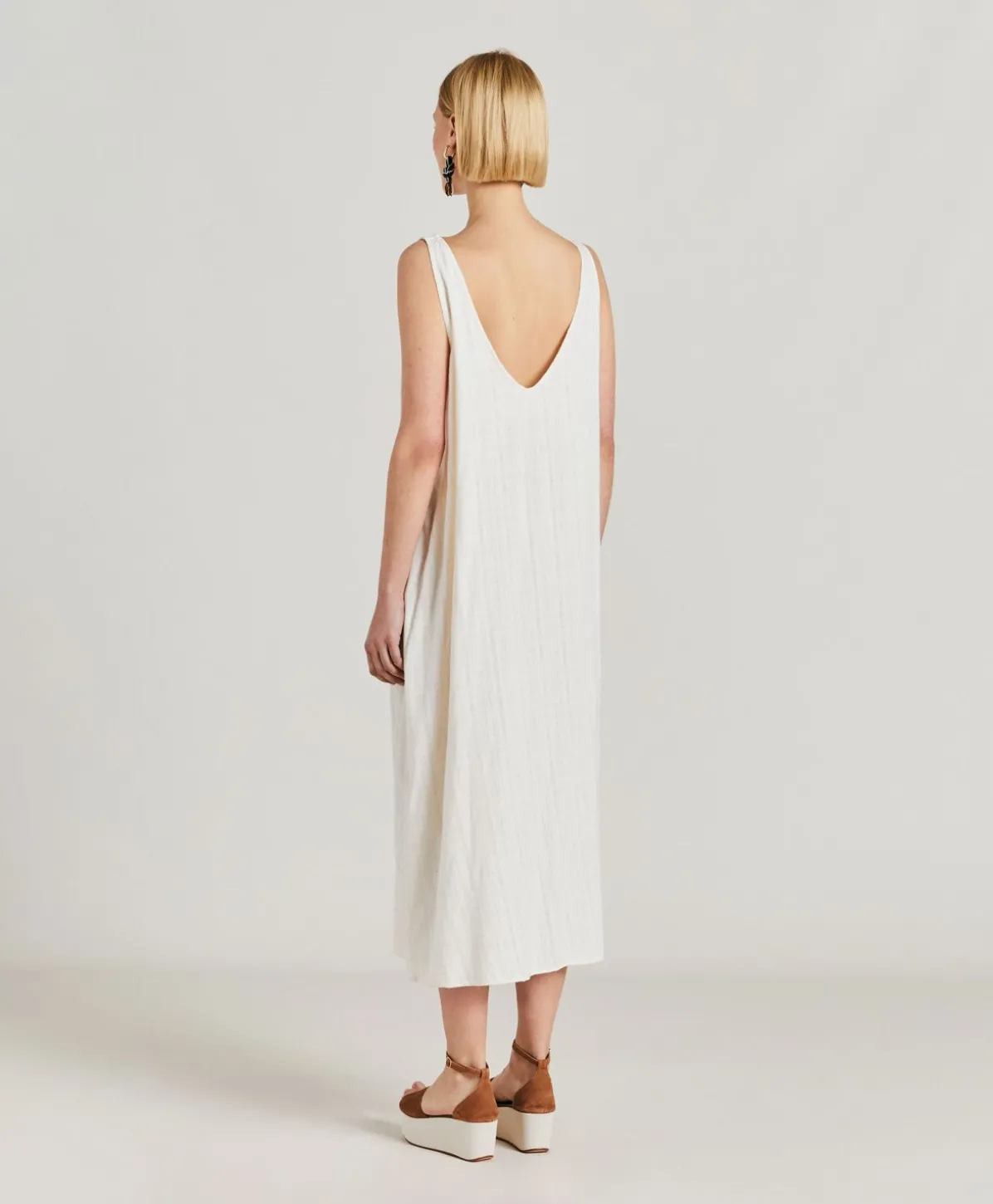 Robe Gaze Cataria - Creme