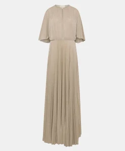 Robe Paradisu En Jersey Lurex - Sable