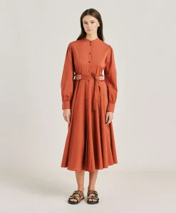 Robe Sinzias Avec Voile De Coton - Coccio