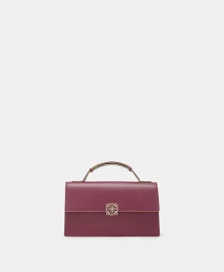 Sac Bandouliere Sophie En Cuir Nappa - Cyclamen