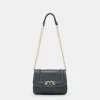 Sac En Cuir Mimi Flore - Bleu