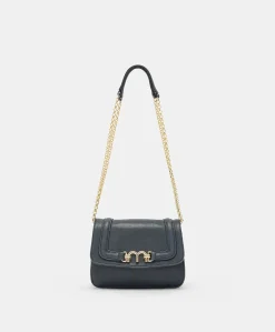 Sac En Cuir Mimi Flore - Bleu