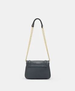 Sac En Cuir Mimi Flore - Bleu