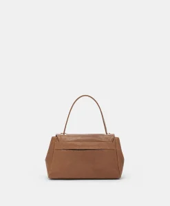 Sac En Cuir Petit Flore - Tan
