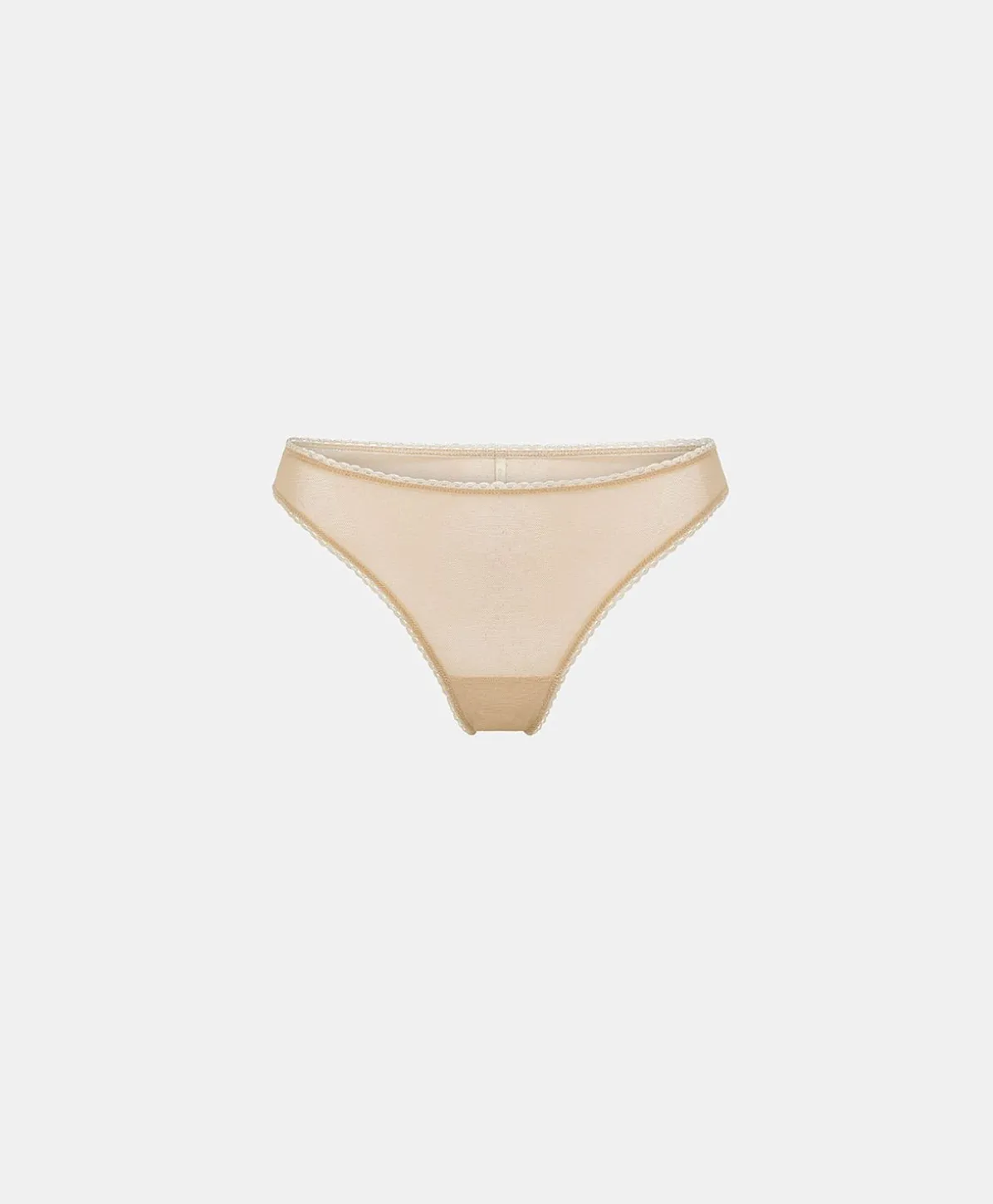 Slip Arca Tulle - Nude