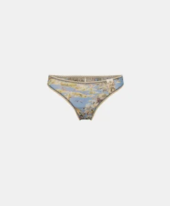 Slip En Nylon Imprime Arca - Ceruleen Multicolore