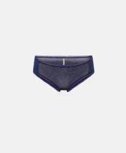 Slip Hamac Jersey Lurex - Bleute
