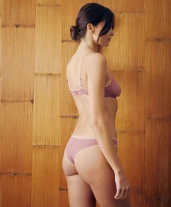 Soutien-Gorge Tulle Amethiste - Rose Antique