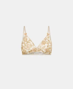 Soutien-Gorge Tutu En Nylon Imprime - Creme / Multicolore