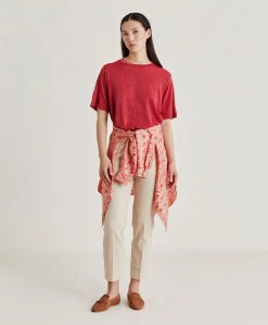 Thirty Iora En Jersey Lurex - Magenta