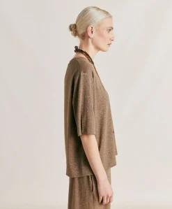 Thirty Iora En Jersey Lurex - Boue