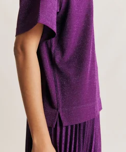 Thirty Iora En Jersey Lurex - Cyclamen
