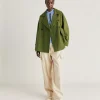 Trench-Coat En Coton Gazania - Vert