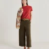 Tshirt Jersey En Lin Lottie - Amarante