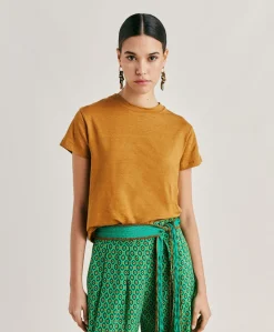 Tshirt Jersey Lin Lottie - Caramel