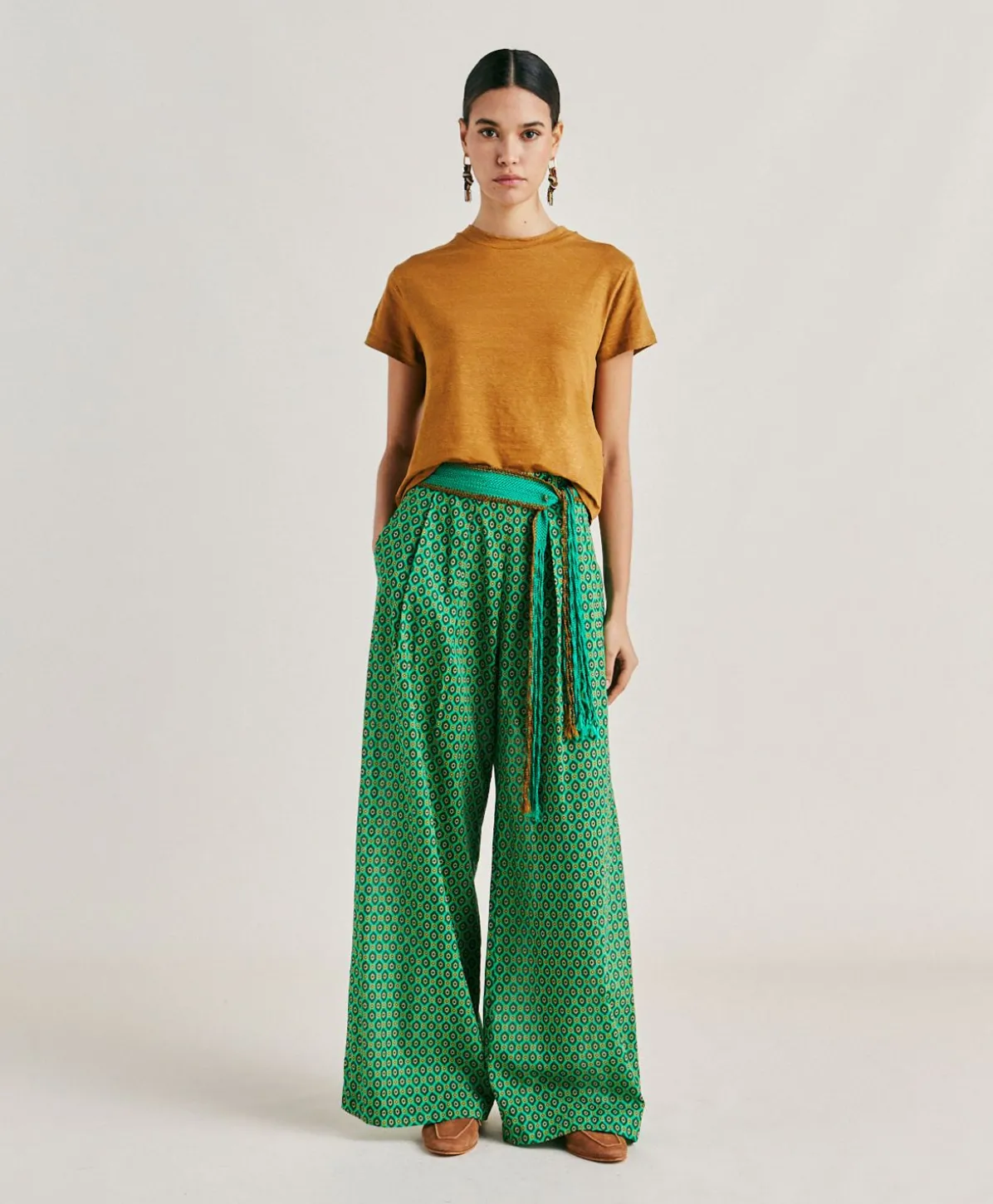 Tshirt Jersey Lin Lottie - Caramel