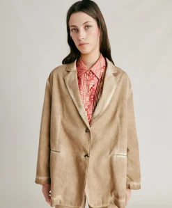 Veste Edith Gabardine - Sable