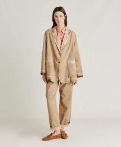 Veste Edith Gabardine - Sable